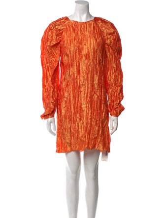 ROTATE Birger Christensen Printed Mini Dress