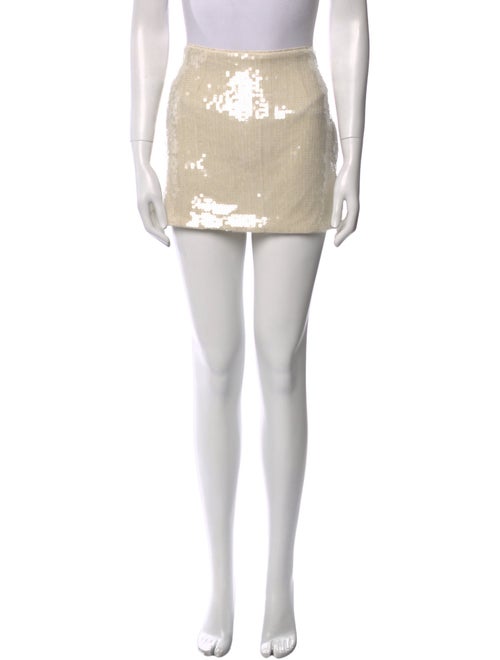 ROTATE Birger Christensen Cutout Accent Mini Skirt