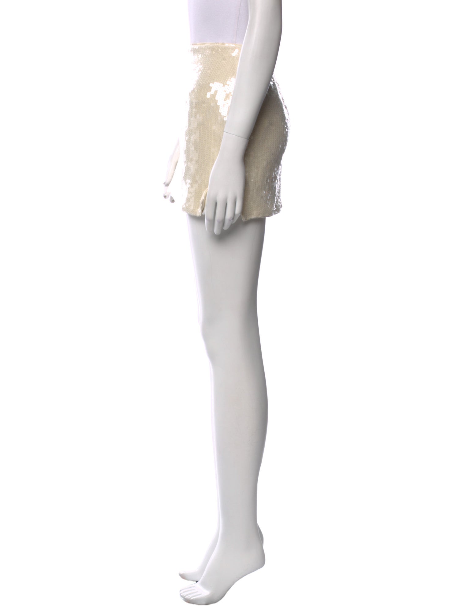 ROTATE Birger Christensen Cutout Accent Mini Skirt