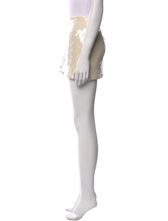 ROTATE Birger Christensen Cutout Accent Mini Skirt