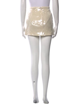 ROTATE Birger Christensen Cutout Accent Mini Skirt