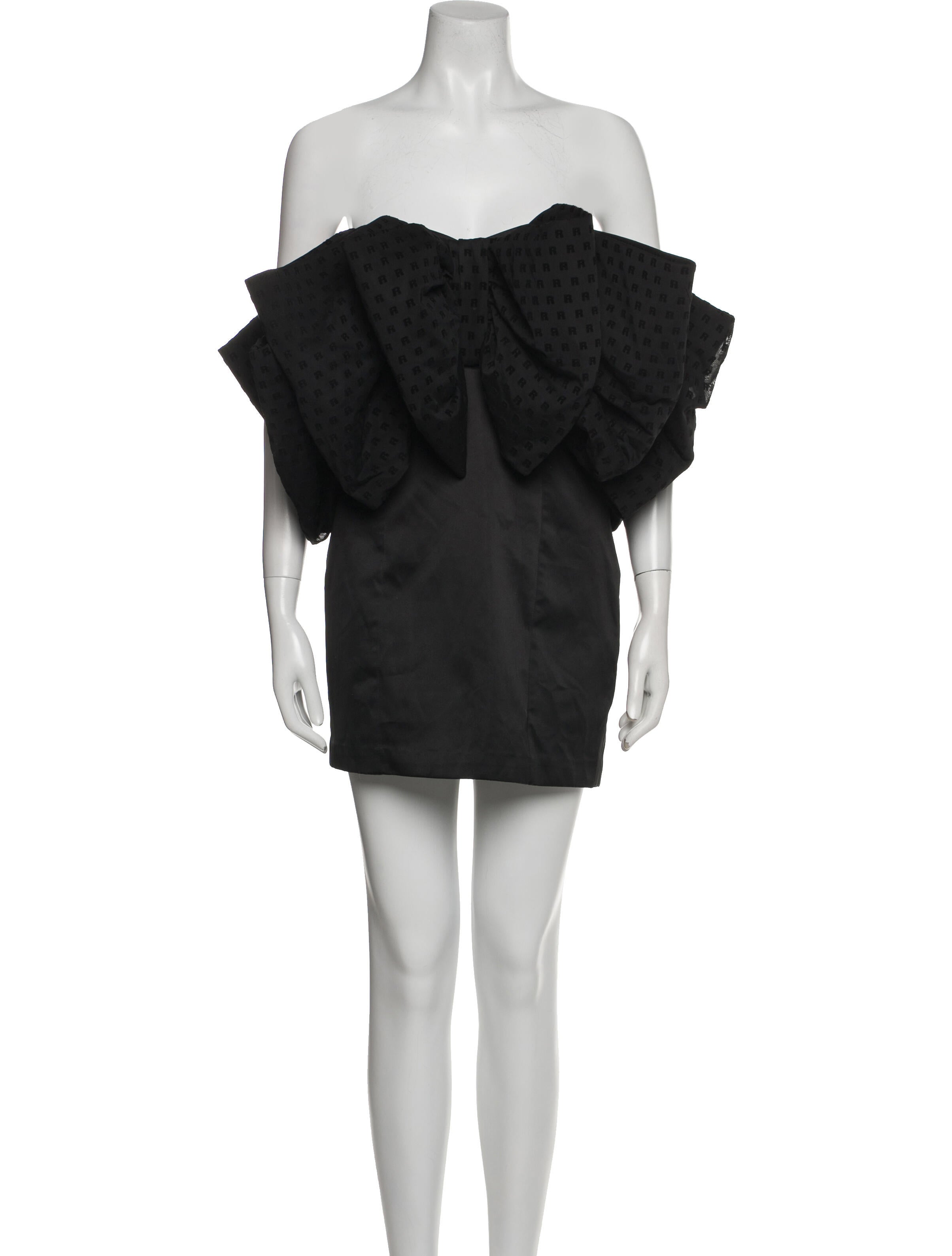 ROTATE Birger Christensen Off-The-Shoulder Mini Dress w/ Tags