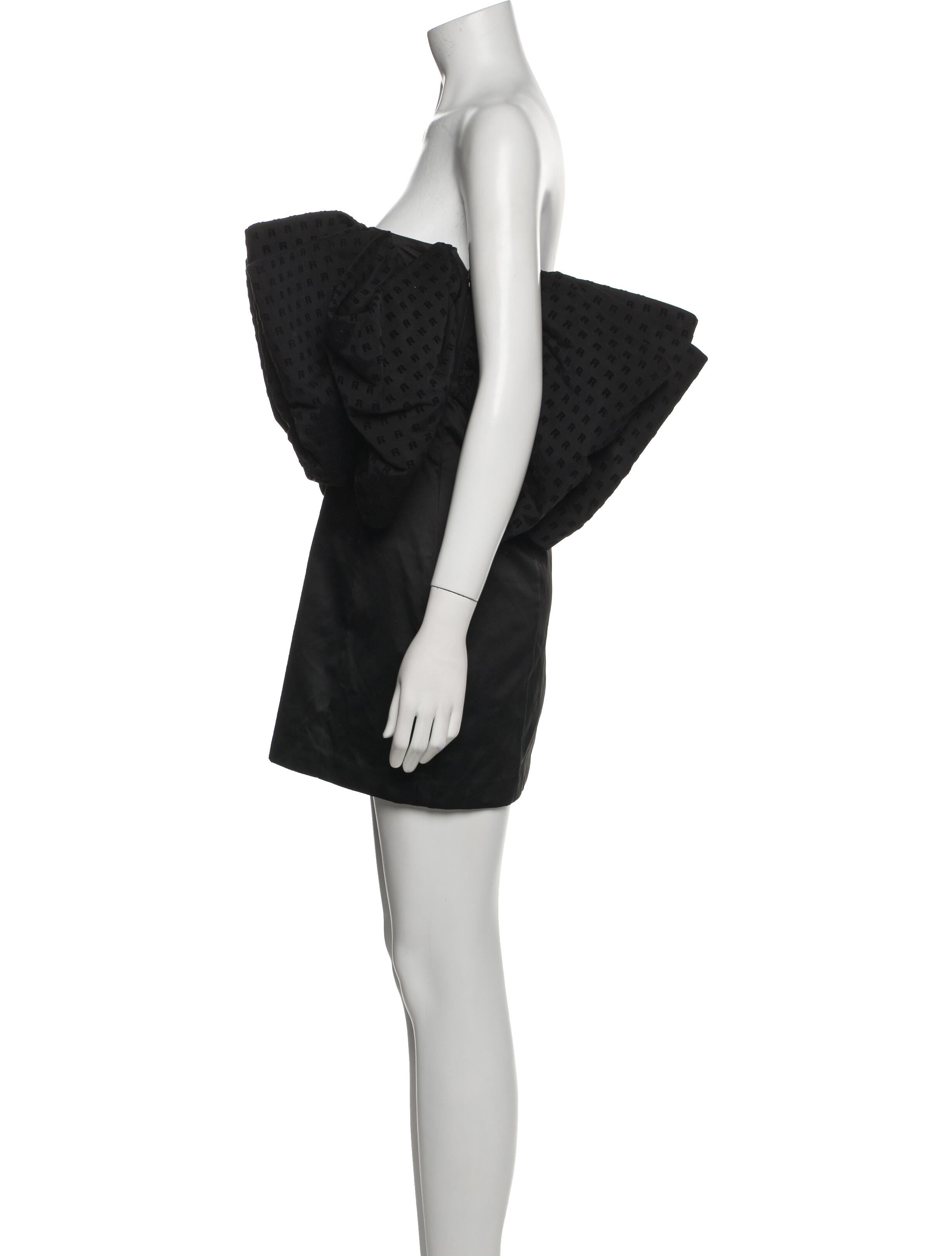 ROTATE Birger Christensen Off-The-Shoulder Mini Dress w/ Tags