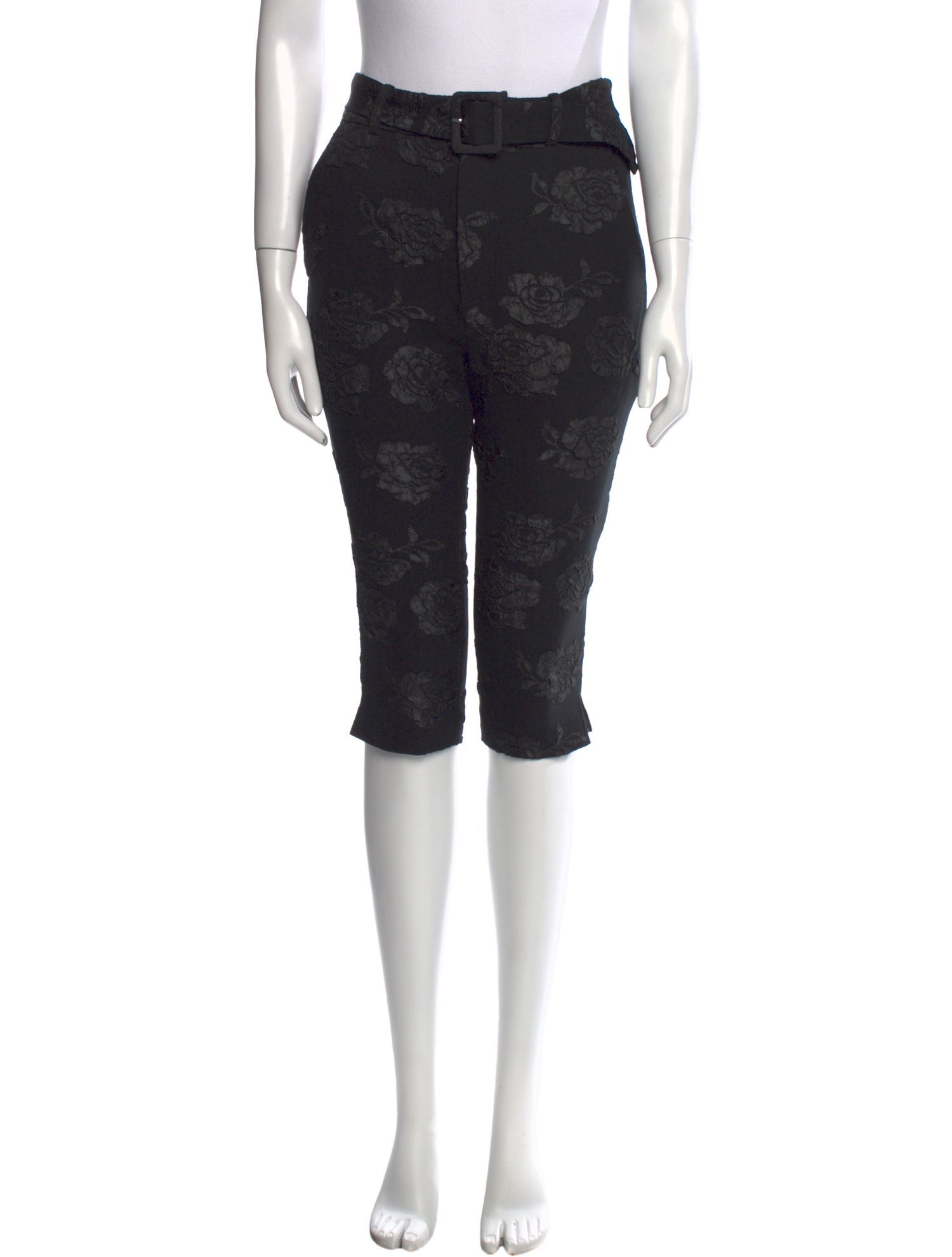 ROTATE Birger Christensen Printed Straight Leg Pants