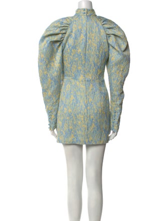 ROTATE Birger Christensen Printed Mini Dress