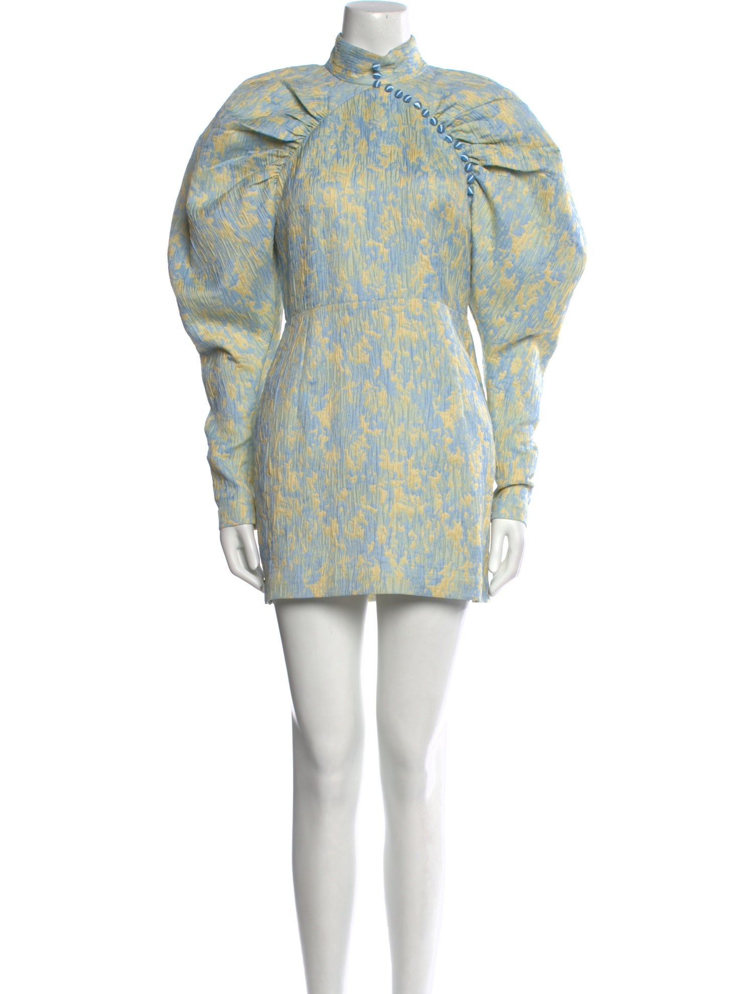 ROTATE Birger Christensen Printed Mini Dress