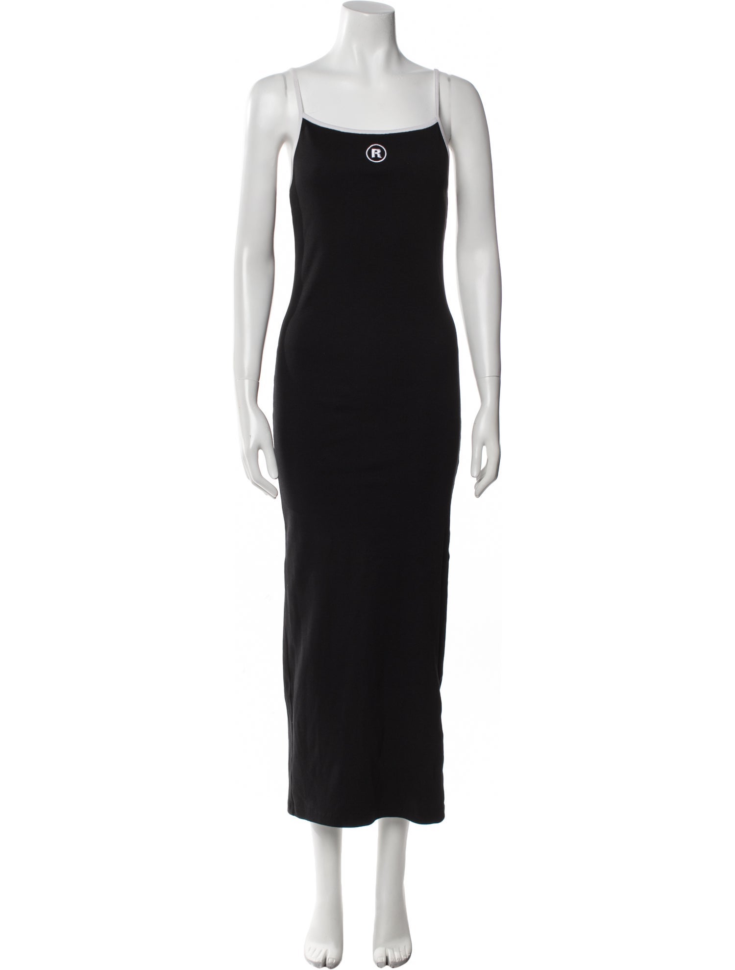 ROTATE Birger Christensen Square Neckline Long Dress