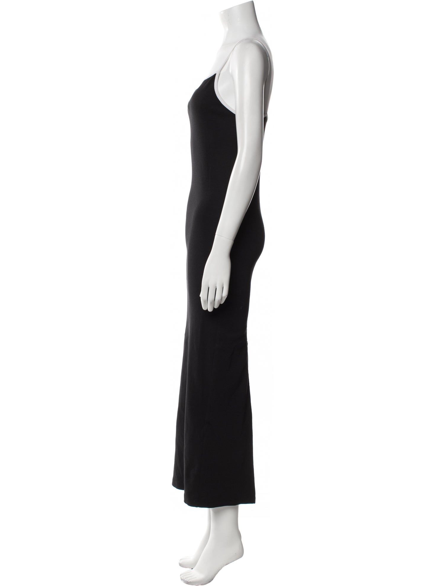 ROTATE Birger Christensen Square Neckline Long Dress