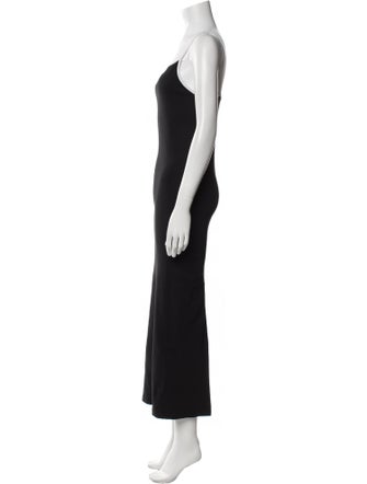 ROTATE Birger Christensen Square Neckline Long Dress