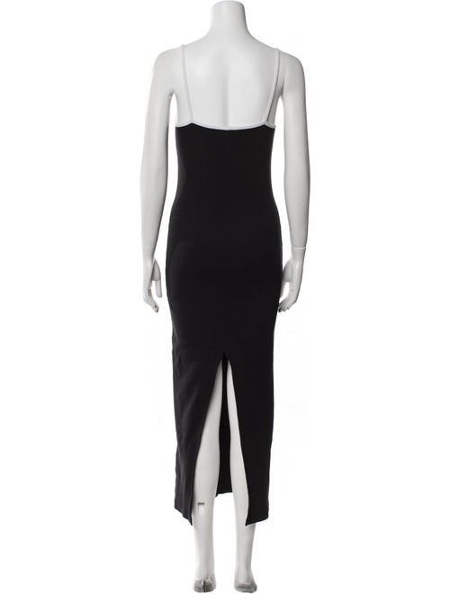 ROTATE Birger Christensen Square Neckline Long Dress