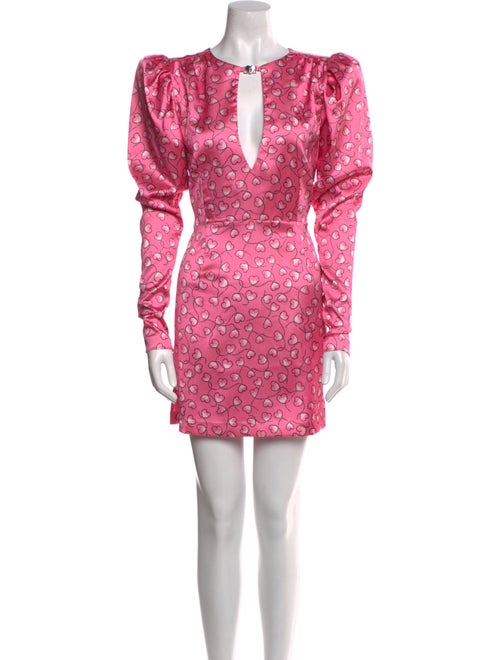 ROTATE Birger Christensen Printed Mini Dress