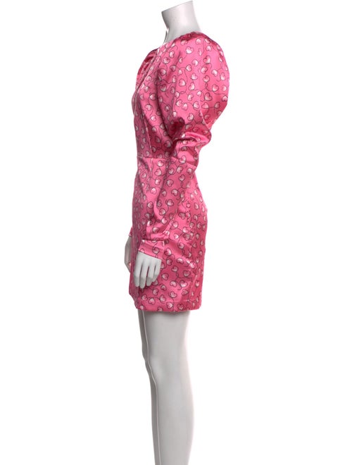 ROTATE Birger Christensen Printed Mini Dress