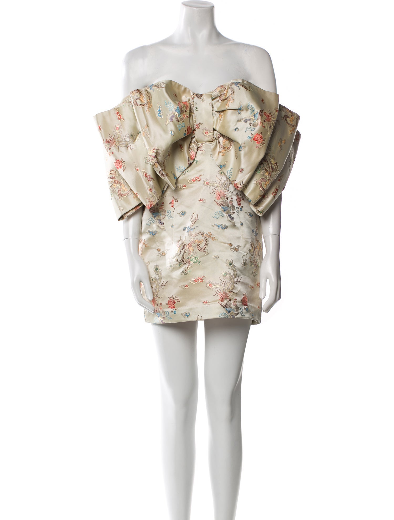 ROTATE Birger Christensen Printed Mini Dress