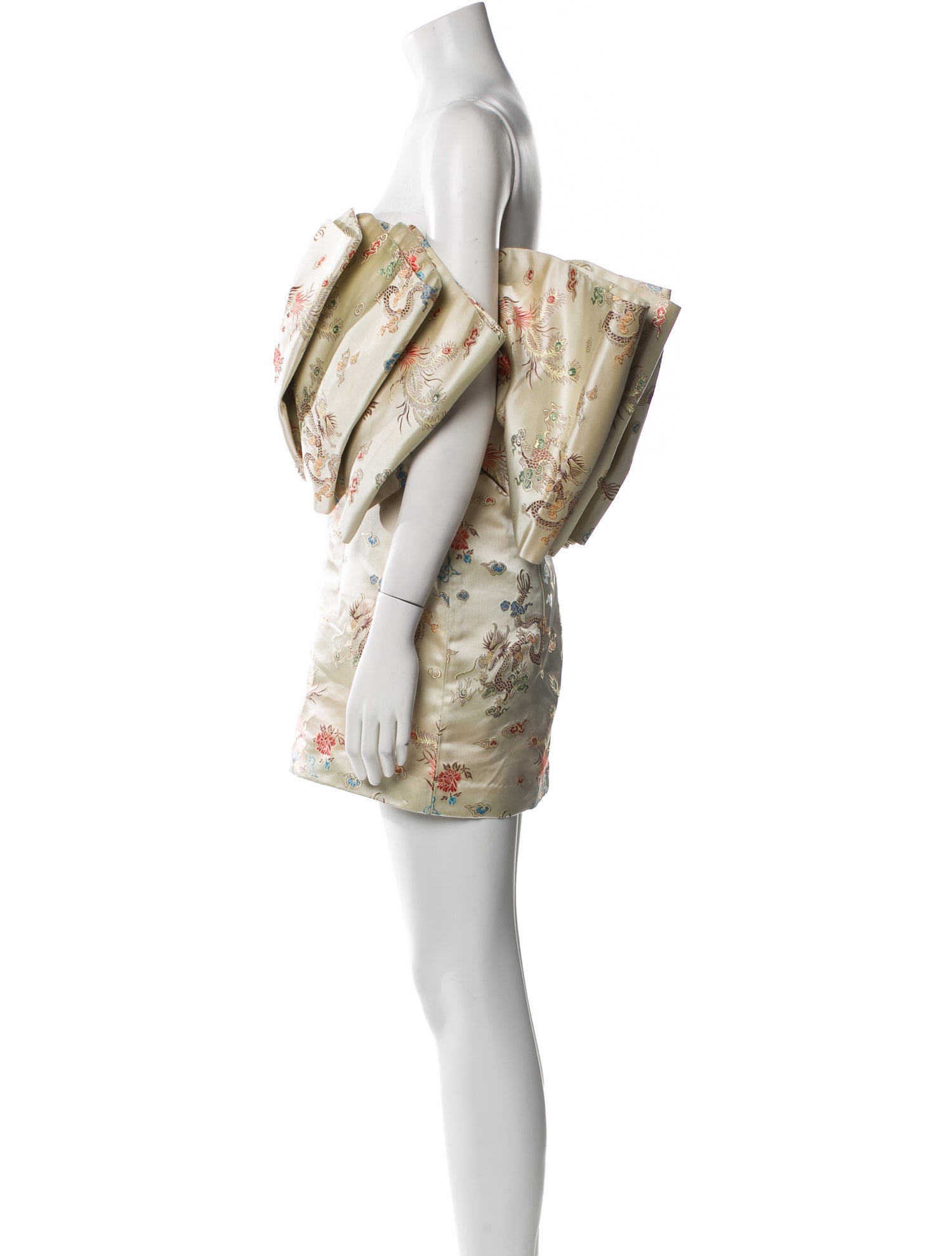 ROTATE Birger Christensen Printed Mini Dress