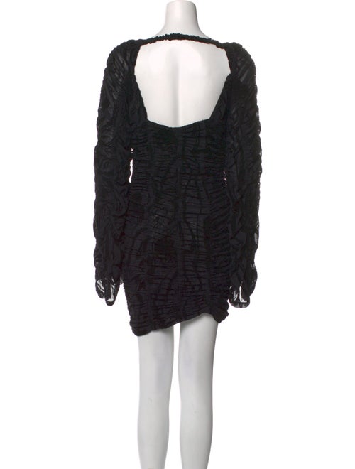 ROTATE Birger Christensen Square Neckline Mini Dress