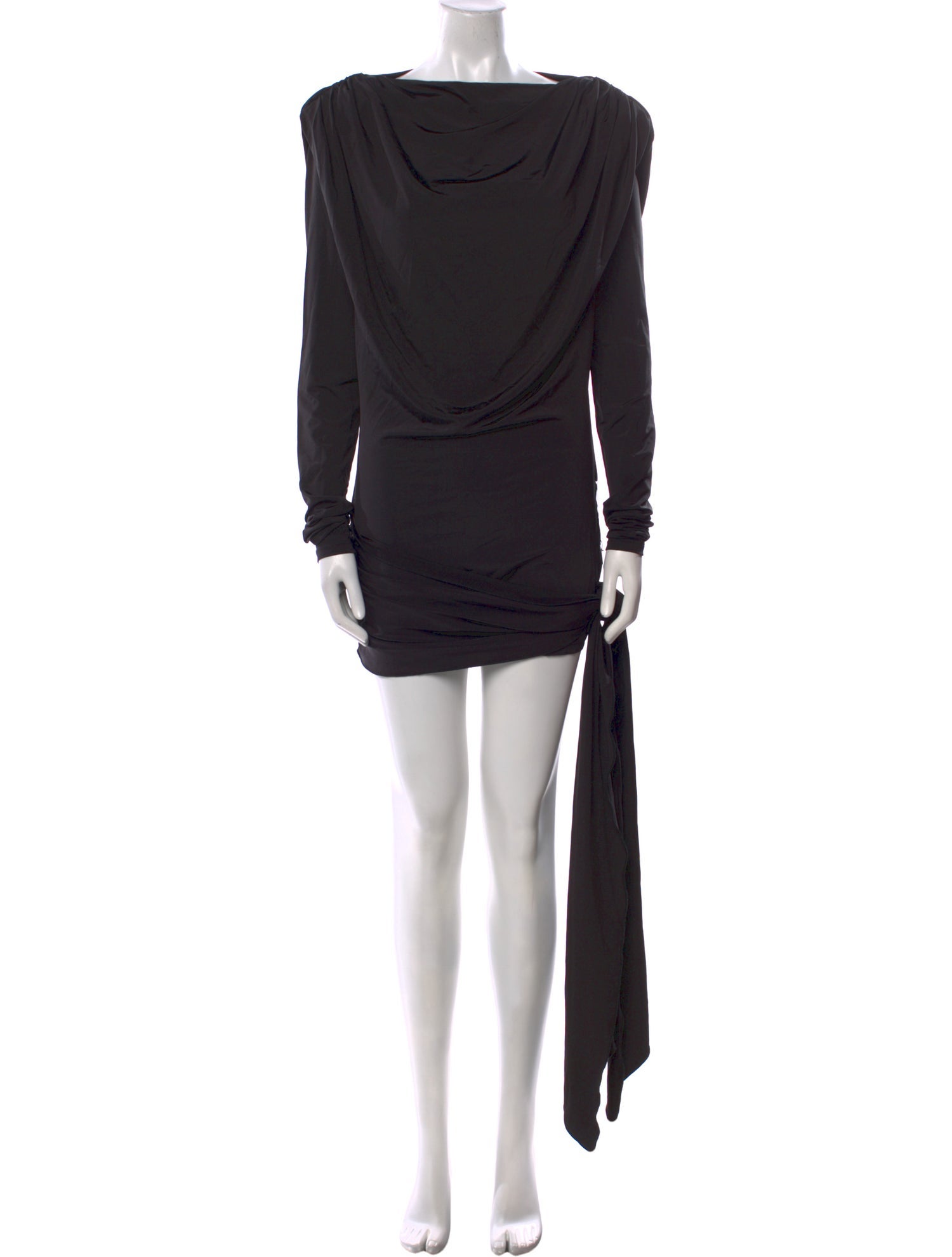 ROTATE Birger Christensen Cowl Neck Mini Dress w/ Tags
