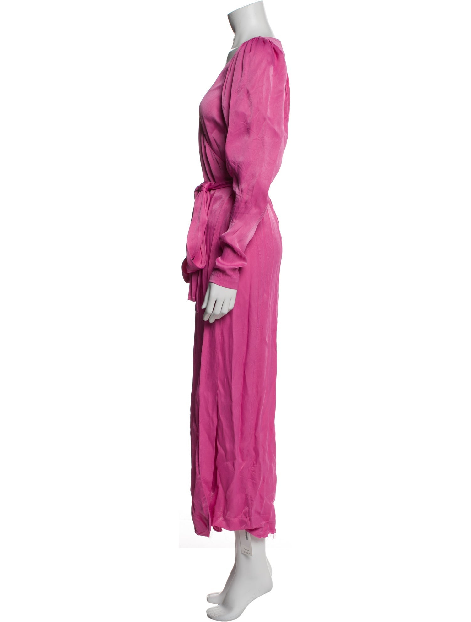 ROTATE Birger Christensen V-Neck Long Dress