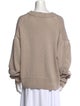 ROTATE Birger Christensen Merino Wool Crew Neck Sweater