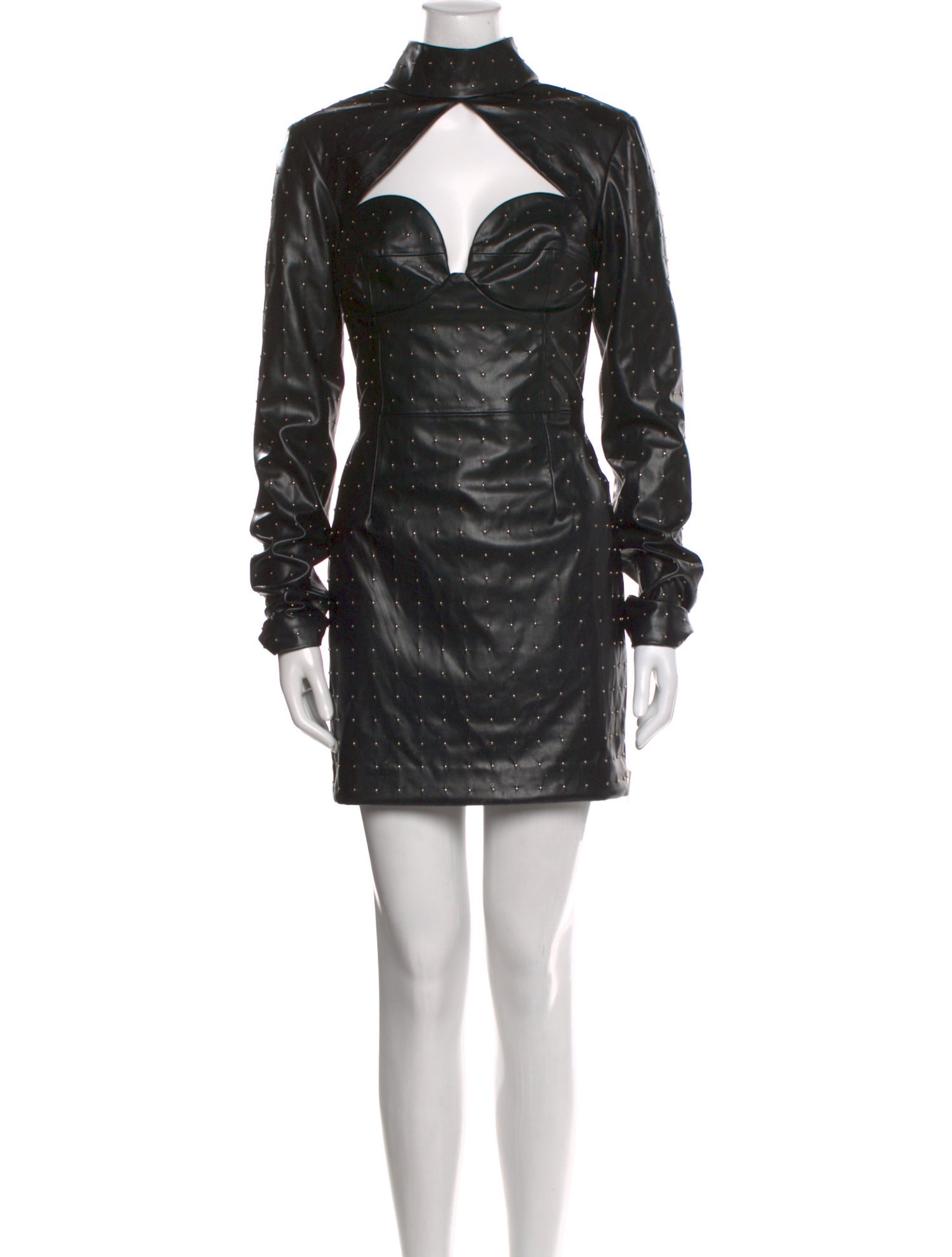 ROTATE Birger Christensen Turtleneck Mini Dress