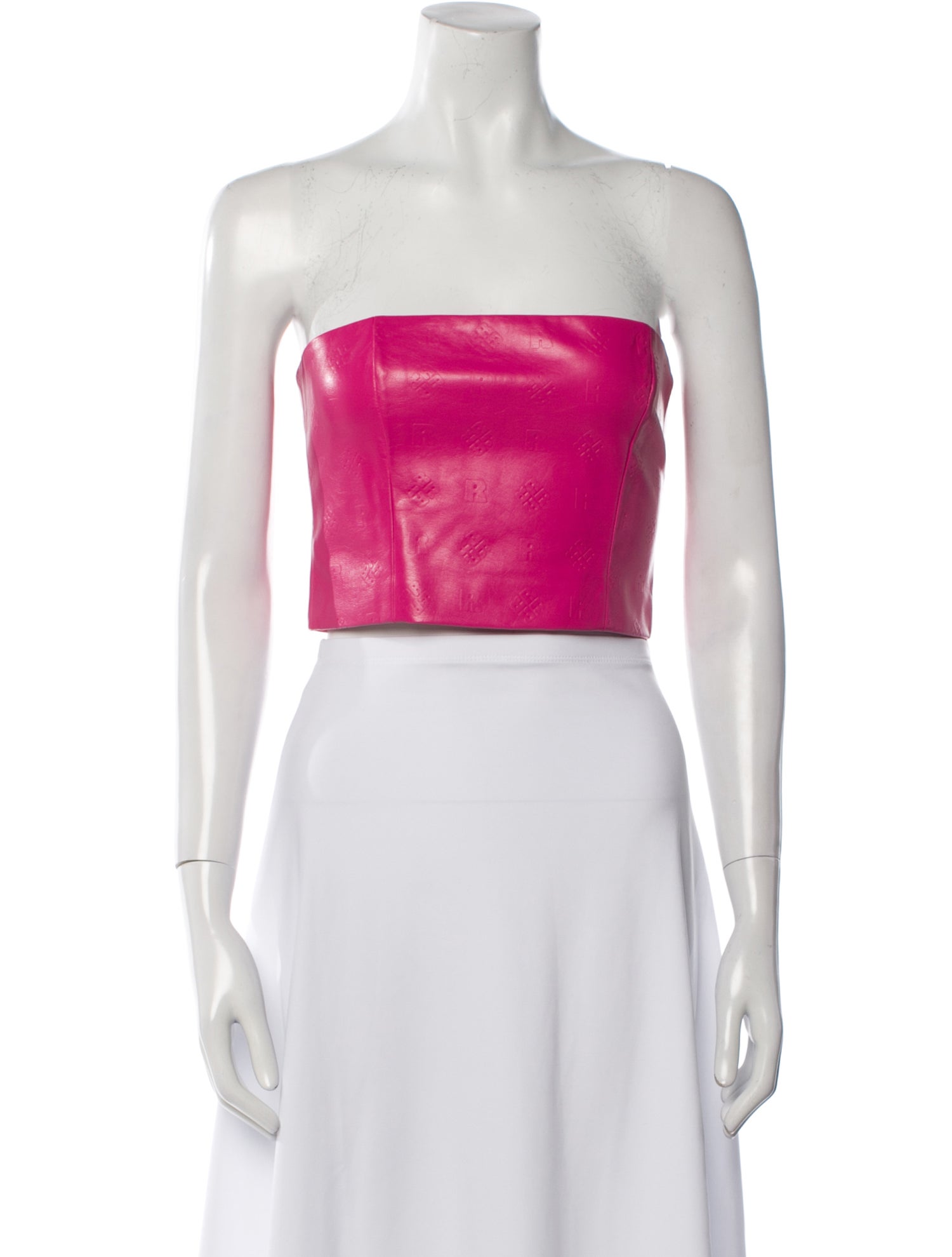 ROTATE Birger Christensen Strapless Crop Top w/ Tags