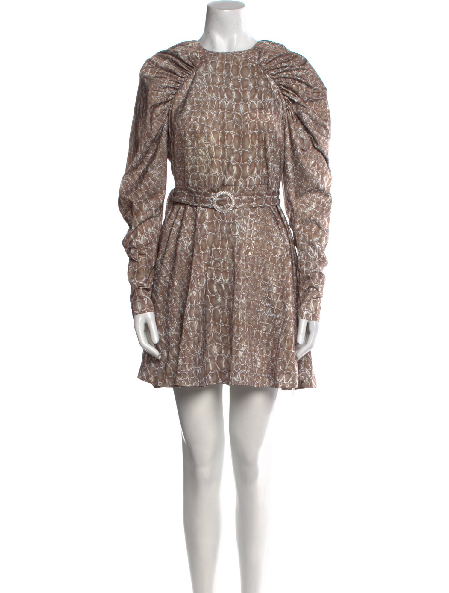 ROTATE Birger Christensen Printed Mini Dress