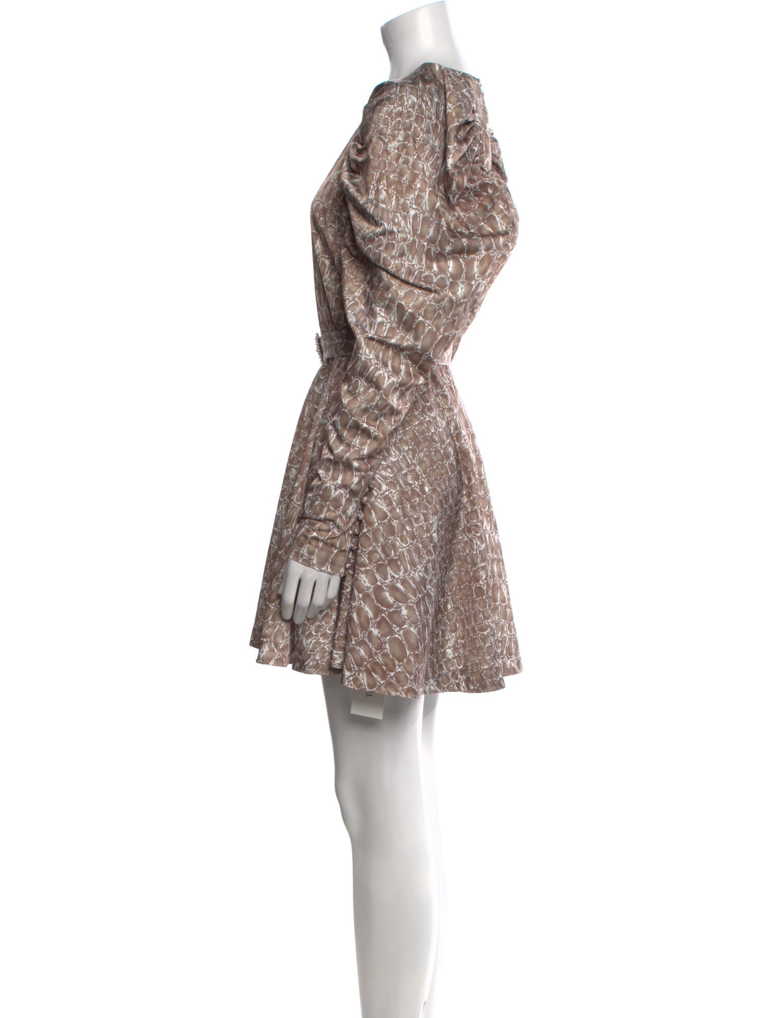 ROTATE Birger Christensen Printed Mini Dress