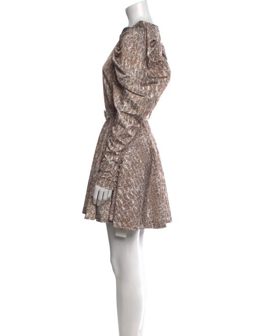 ROTATE Birger Christensen Printed Mini Dress