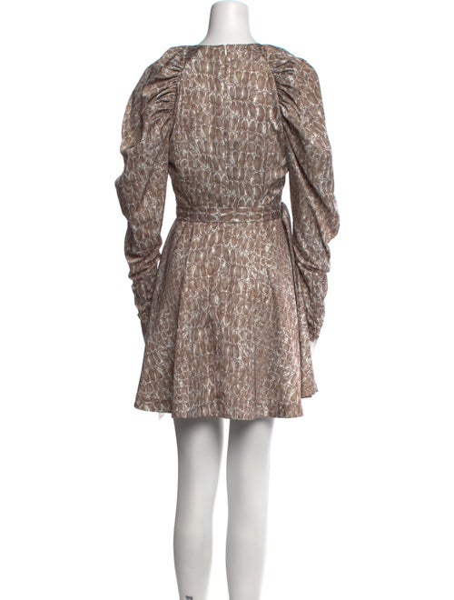 ROTATE Birger Christensen Printed Mini Dress