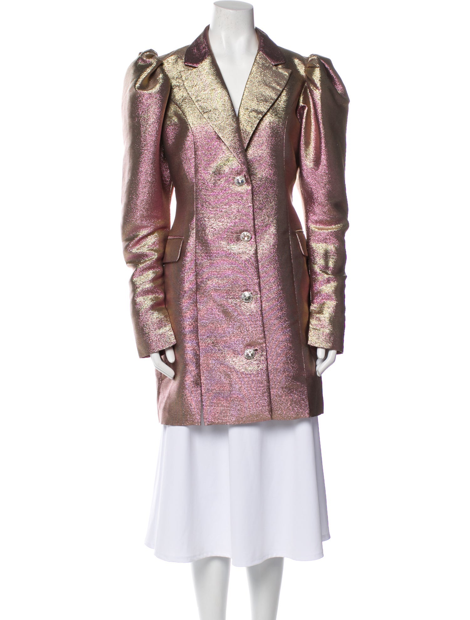 ROTATE Birger Christensen Paisley Print Coat w/ Tags