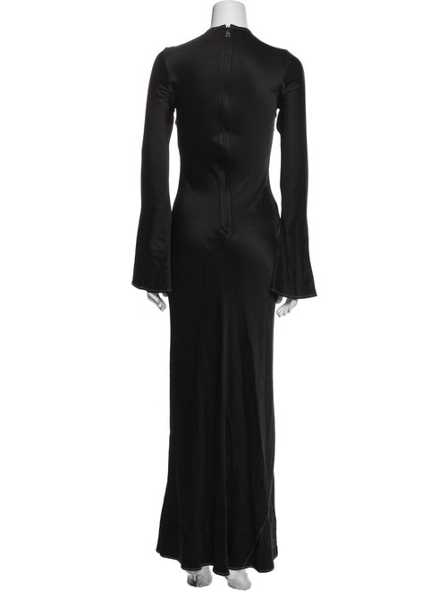 ROTATE Birger Christensen Crew Neck Long Dress