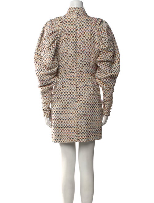 ROTATE Birger Christensen Printed Mini Dress