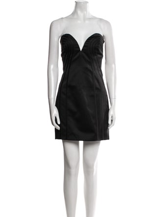 ROTATE Birger Christensen Strapless Mini Dress
