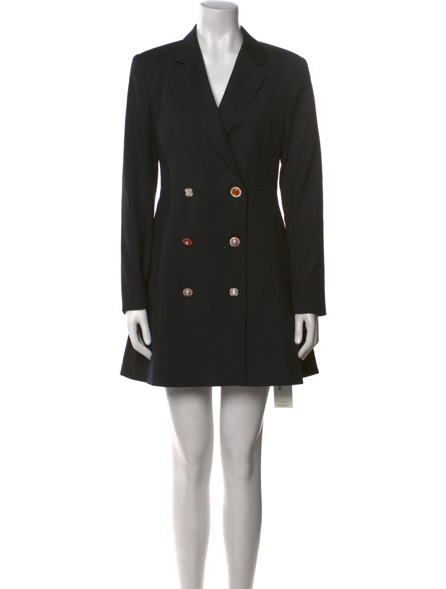 ROTATE Birger Christensen V-Neck Mini Dress