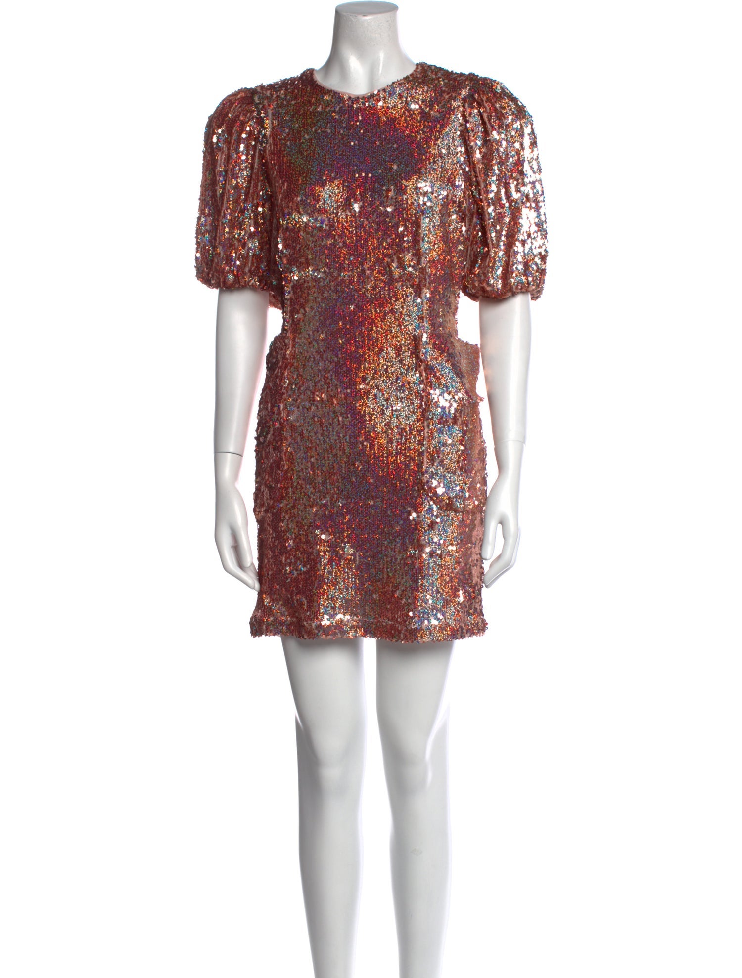 ROTATE Birger Christensen Patterned Mini Dress