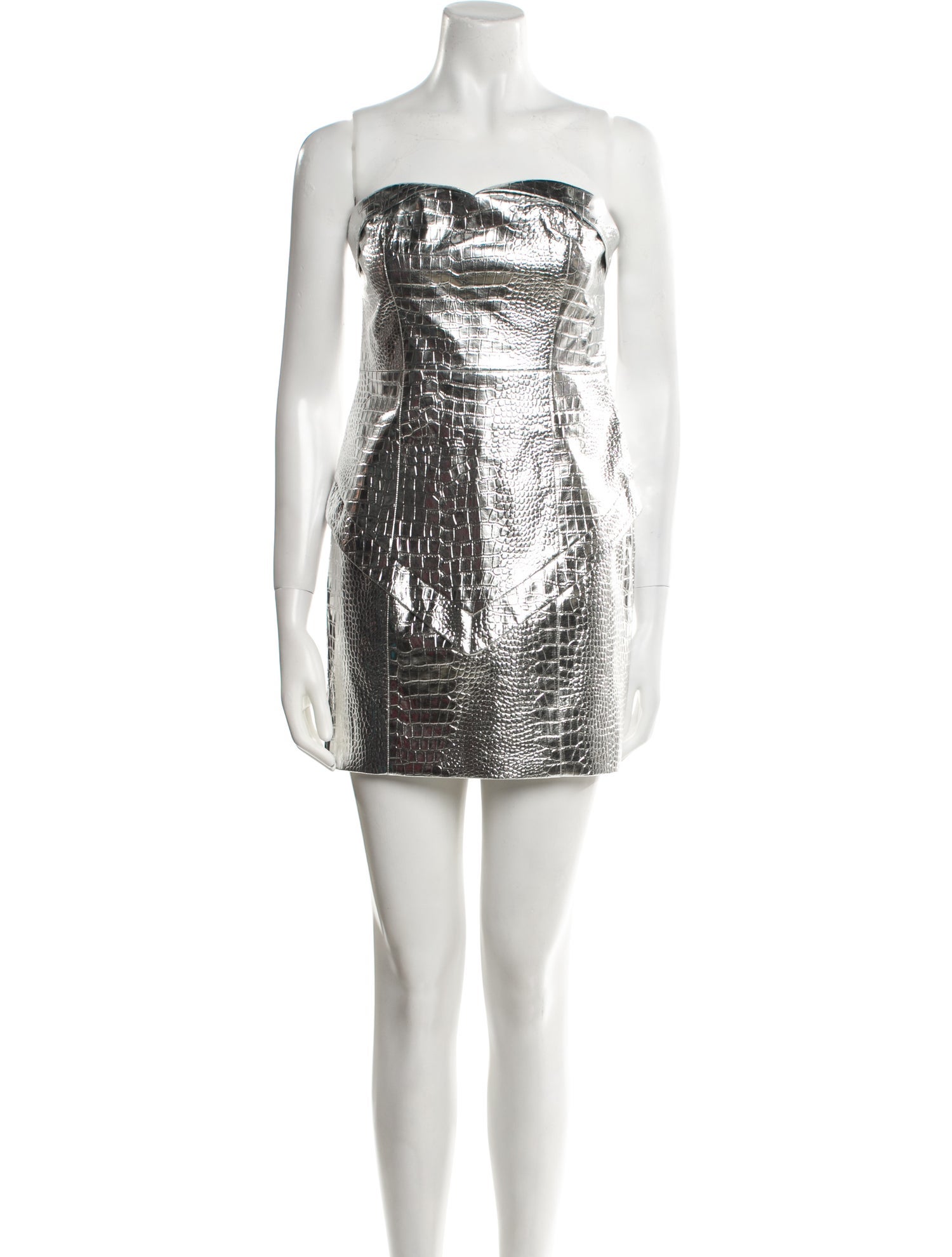 ROTATE Birger Christensen Strapless Mini Dress