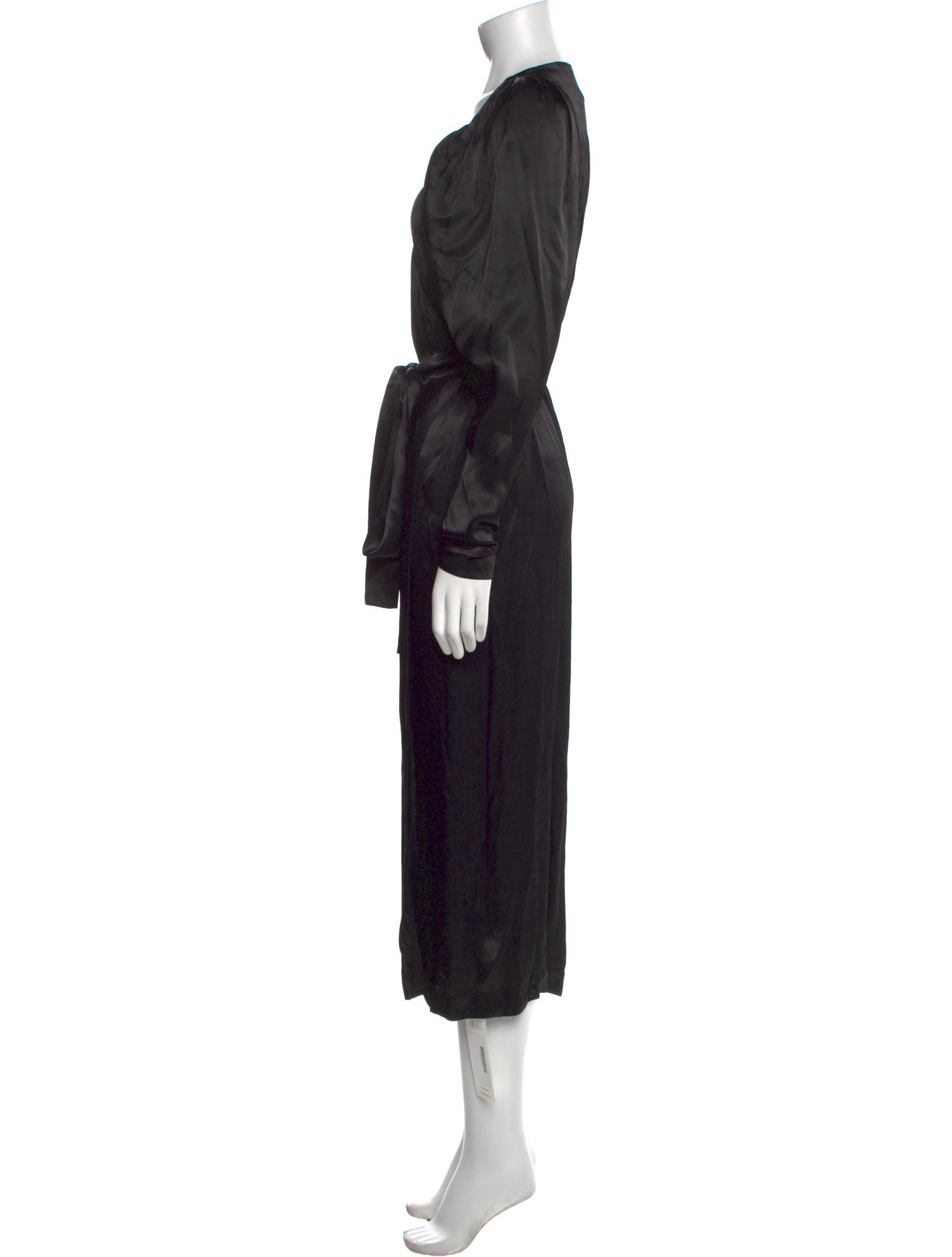 ROTATE Birger Christensen V-Neck Long Dress