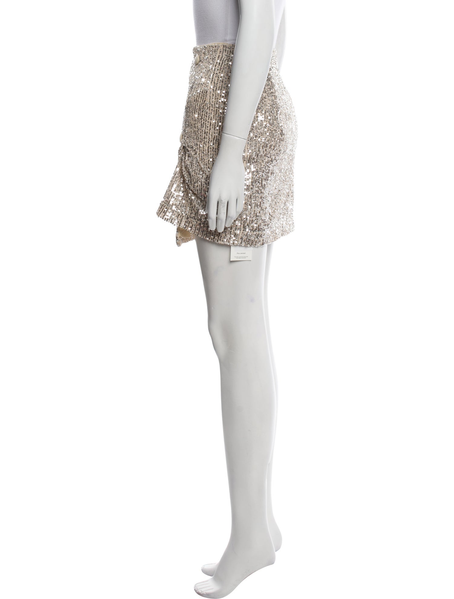 ROTATE Birger Christensen Printed Mini Skirt