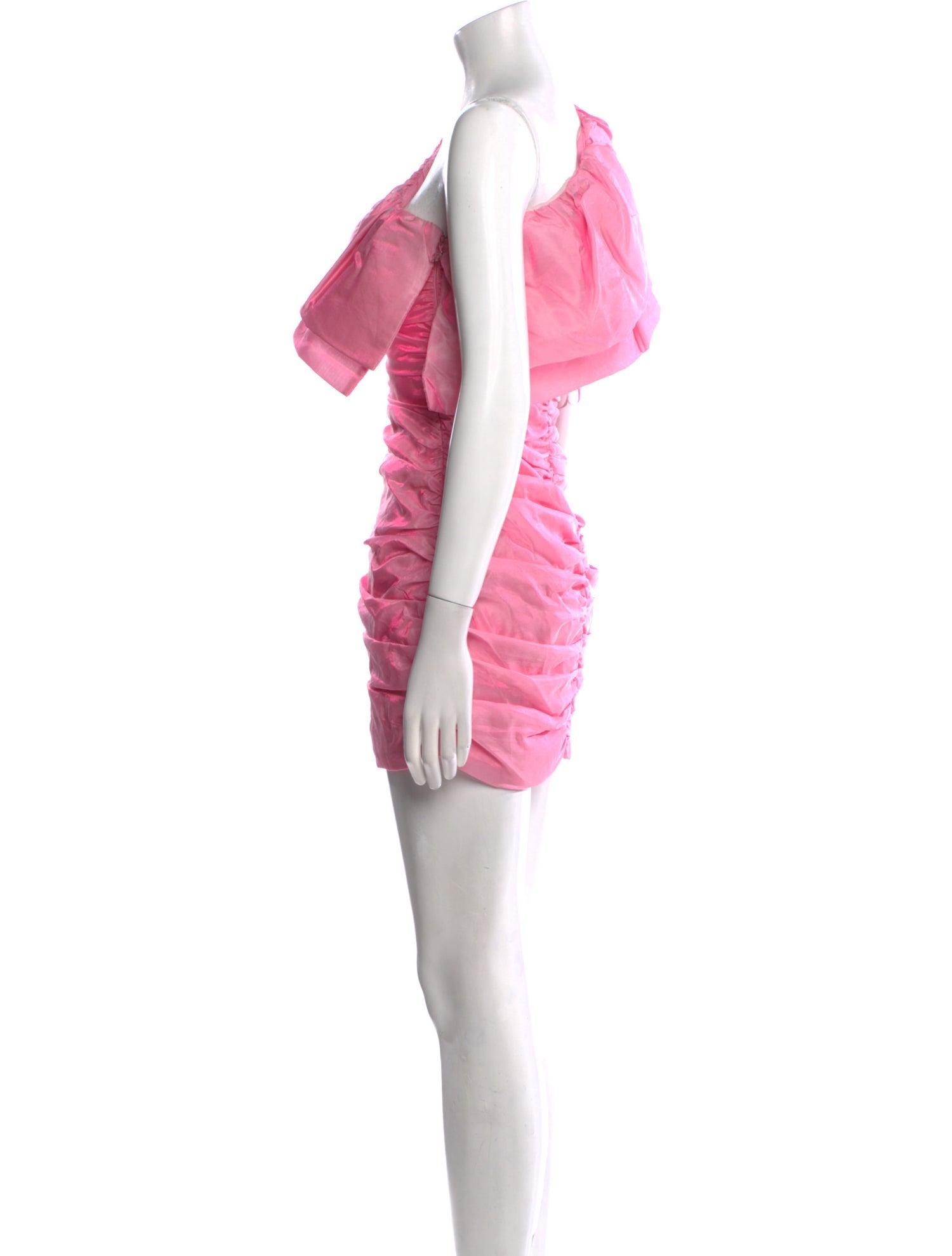 ROTATE Birger Christensen One-Shoulder Mini Dress