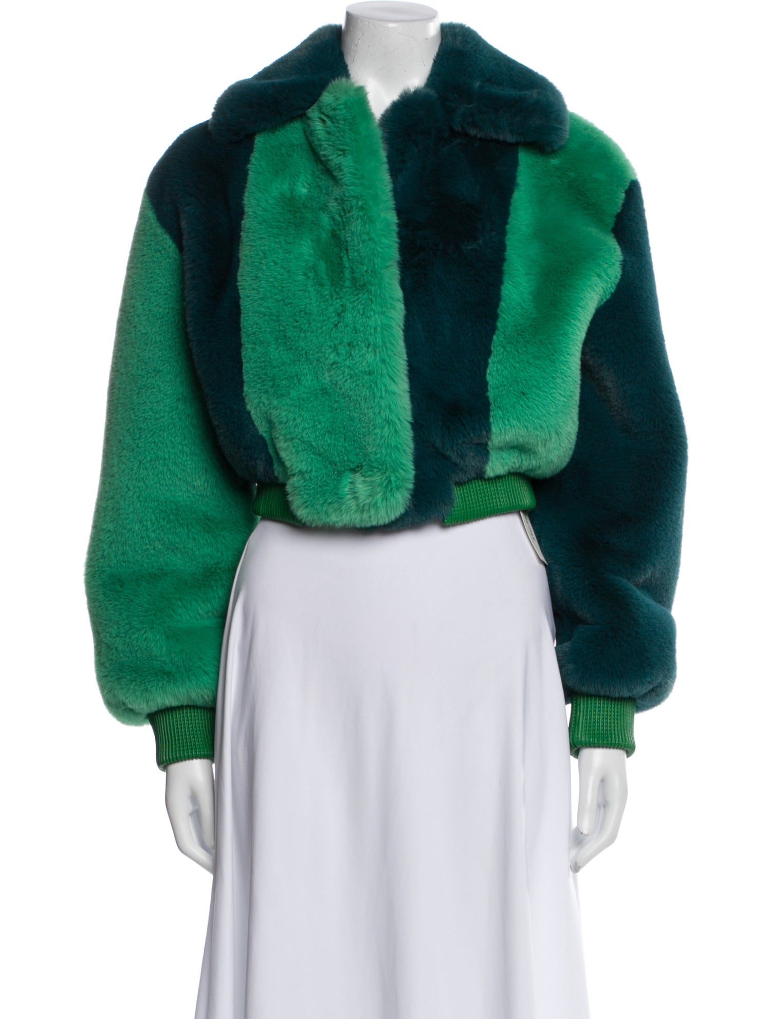 ROTATE Birger Christensen Colorblock Pattern Jacket