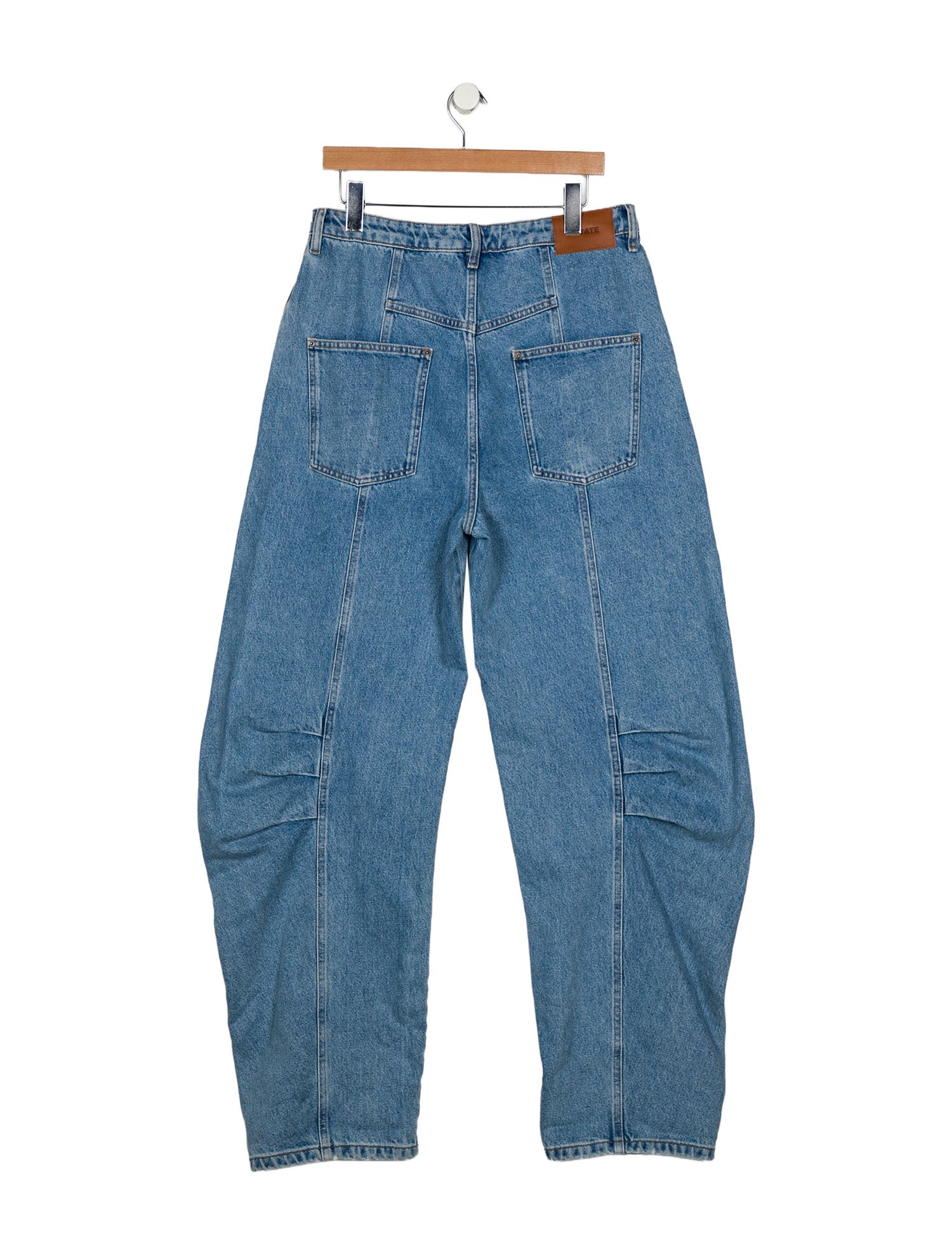 ROTATE Birger Christensen High-Rise Wide Leg Jeans