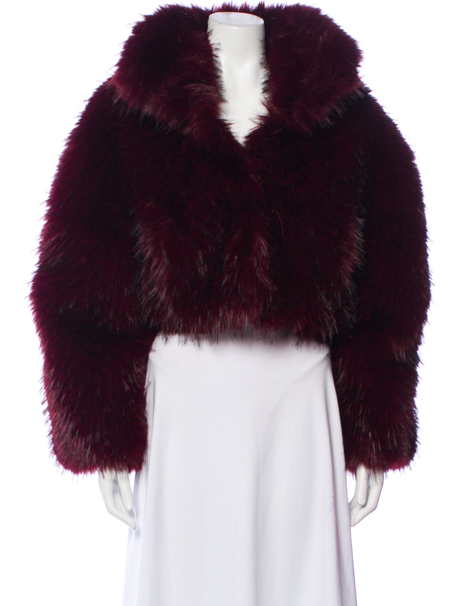ROTATE Birger Christensen Faux Fur Faux Fur Coat