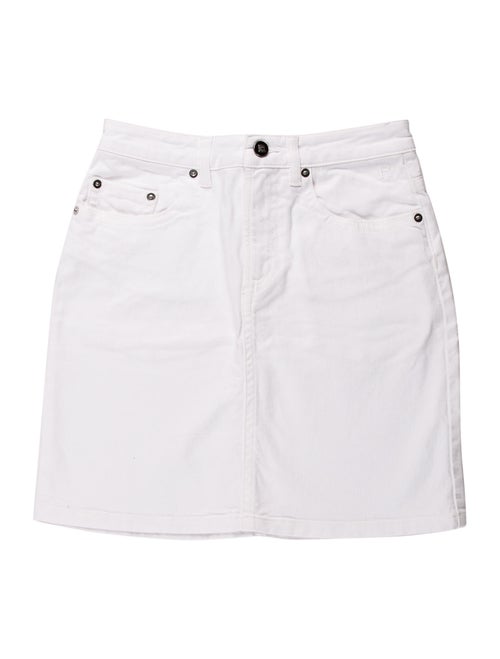 Rouje Mini Skirt White