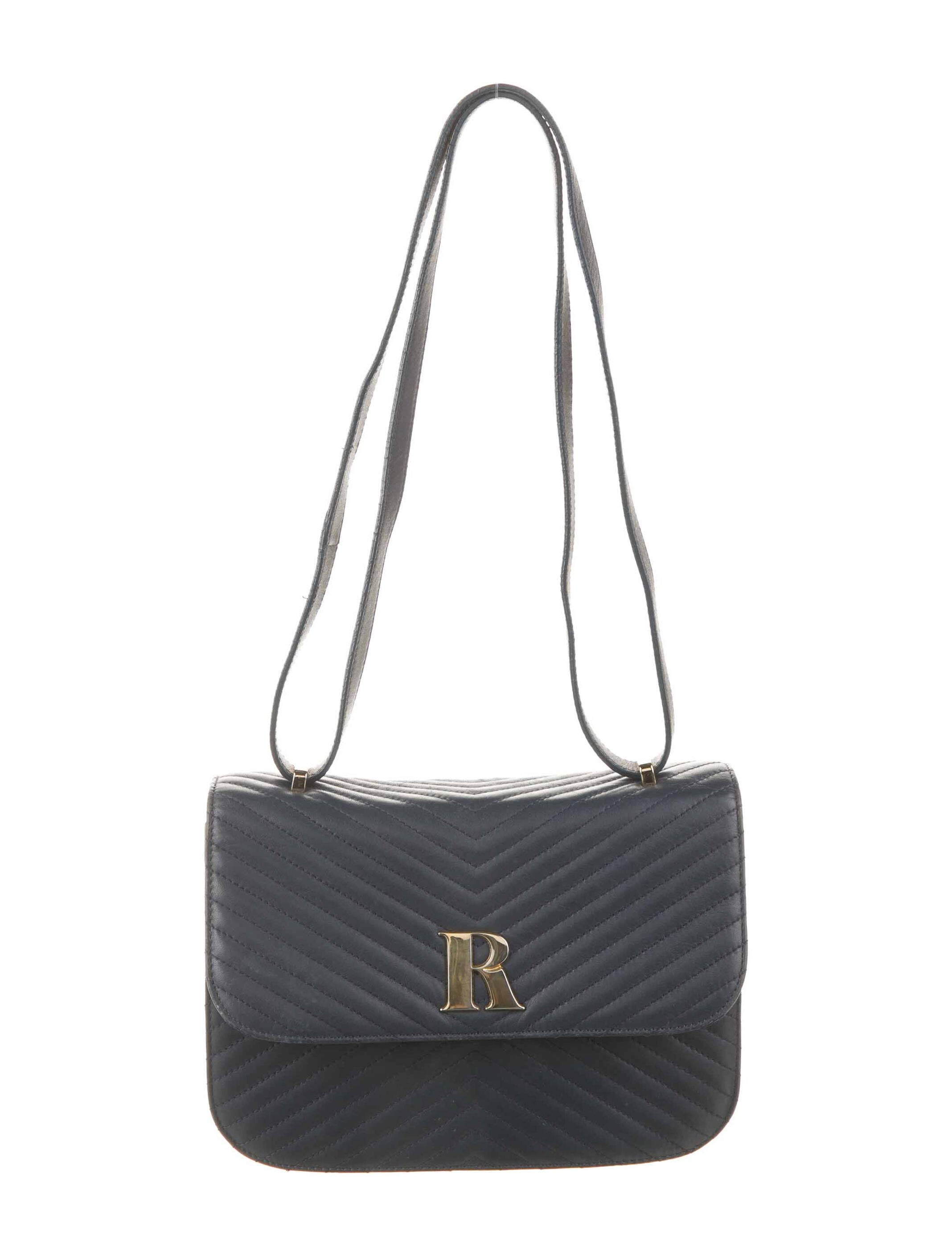 Rouje Quilted Leather Crossbody Bag Blue Crossbody Bags, Handbags