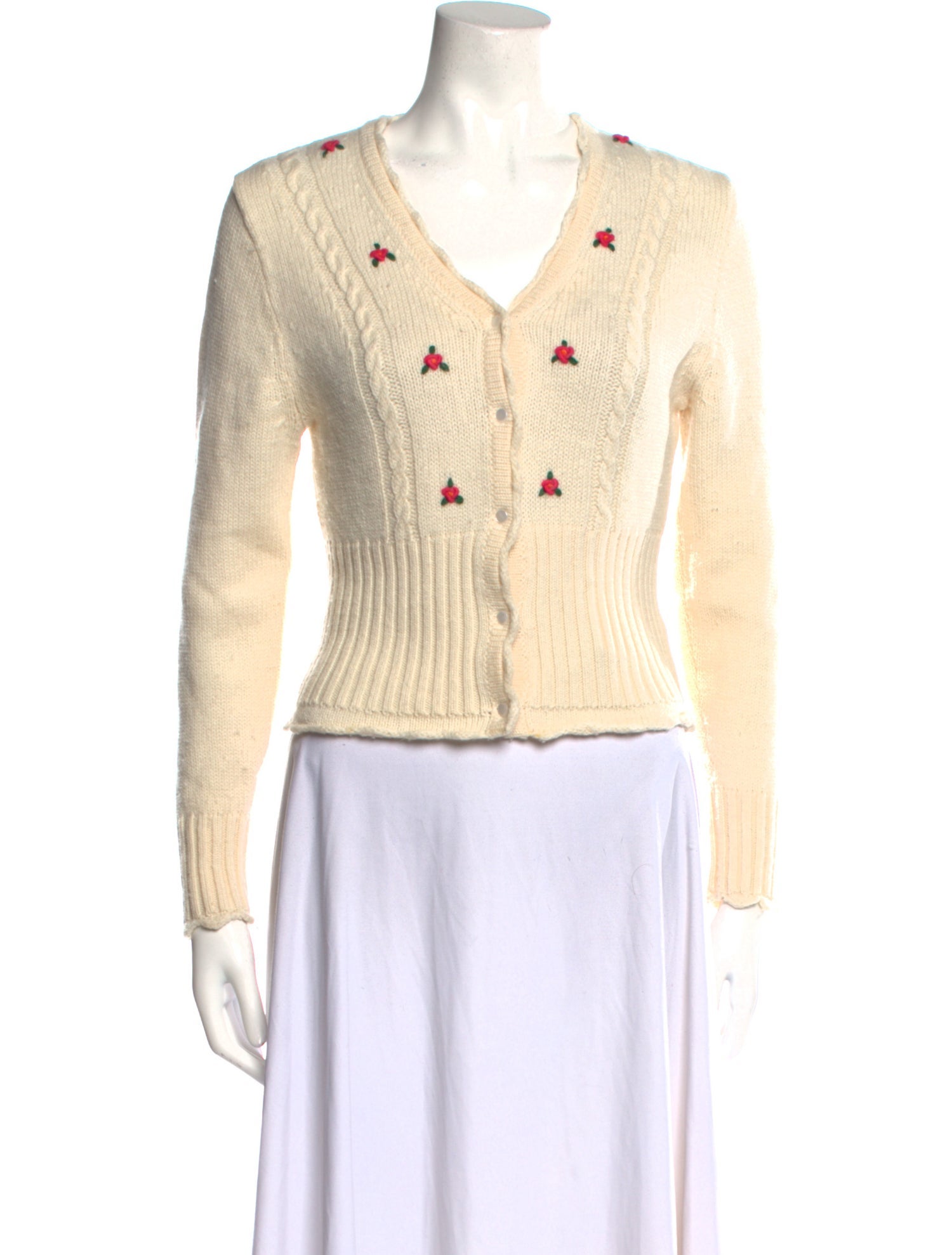 Rouje Merino Wool V-Neck Sweater