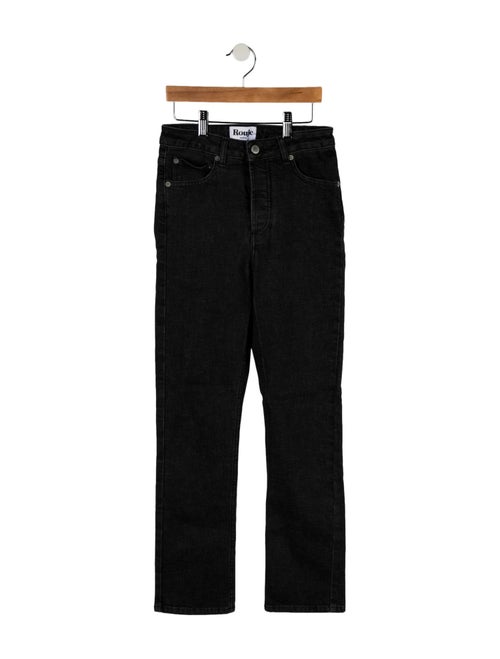 Rouje Mid-Rise Straight Leg Jeans