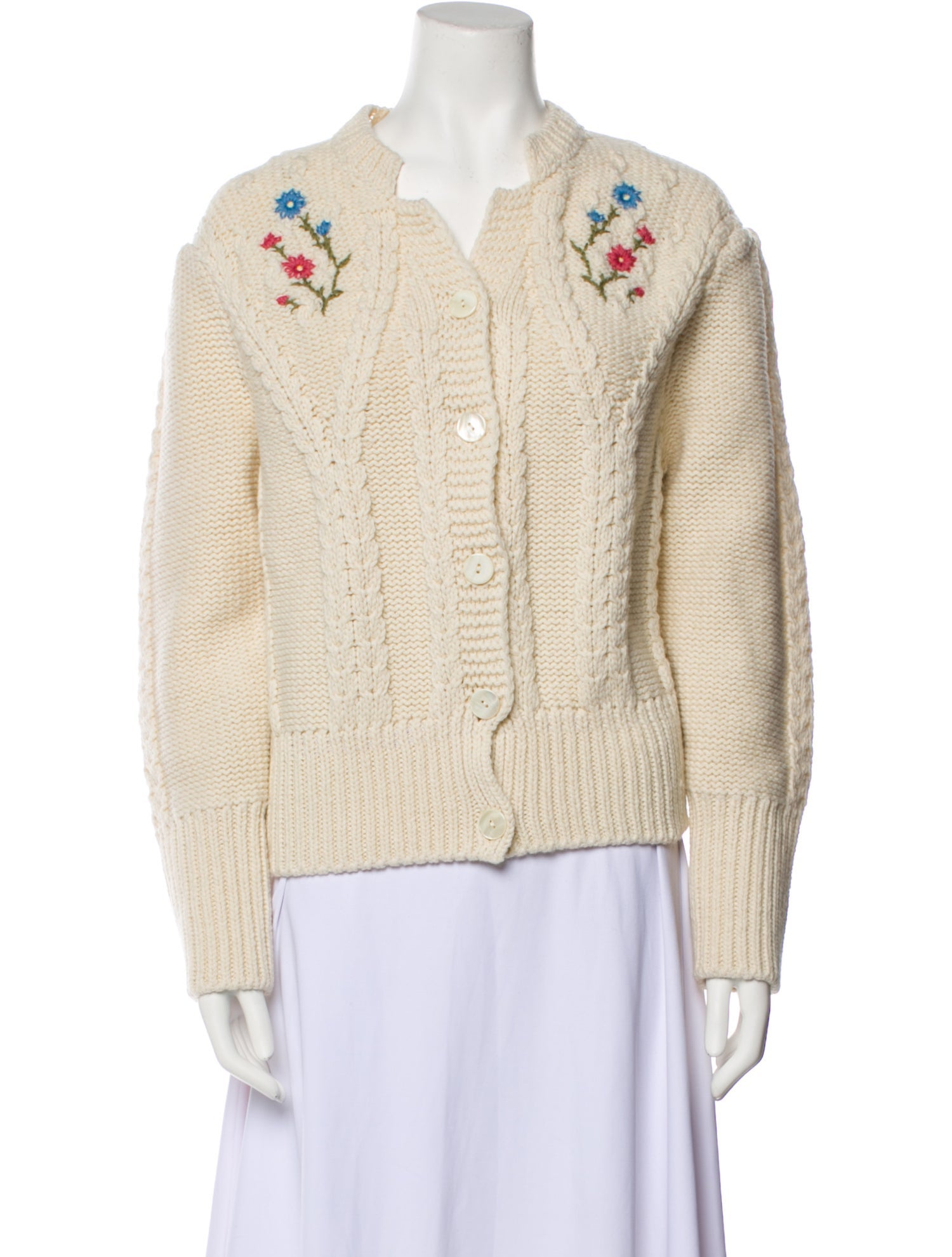 Rouje Wool Printed Sweater