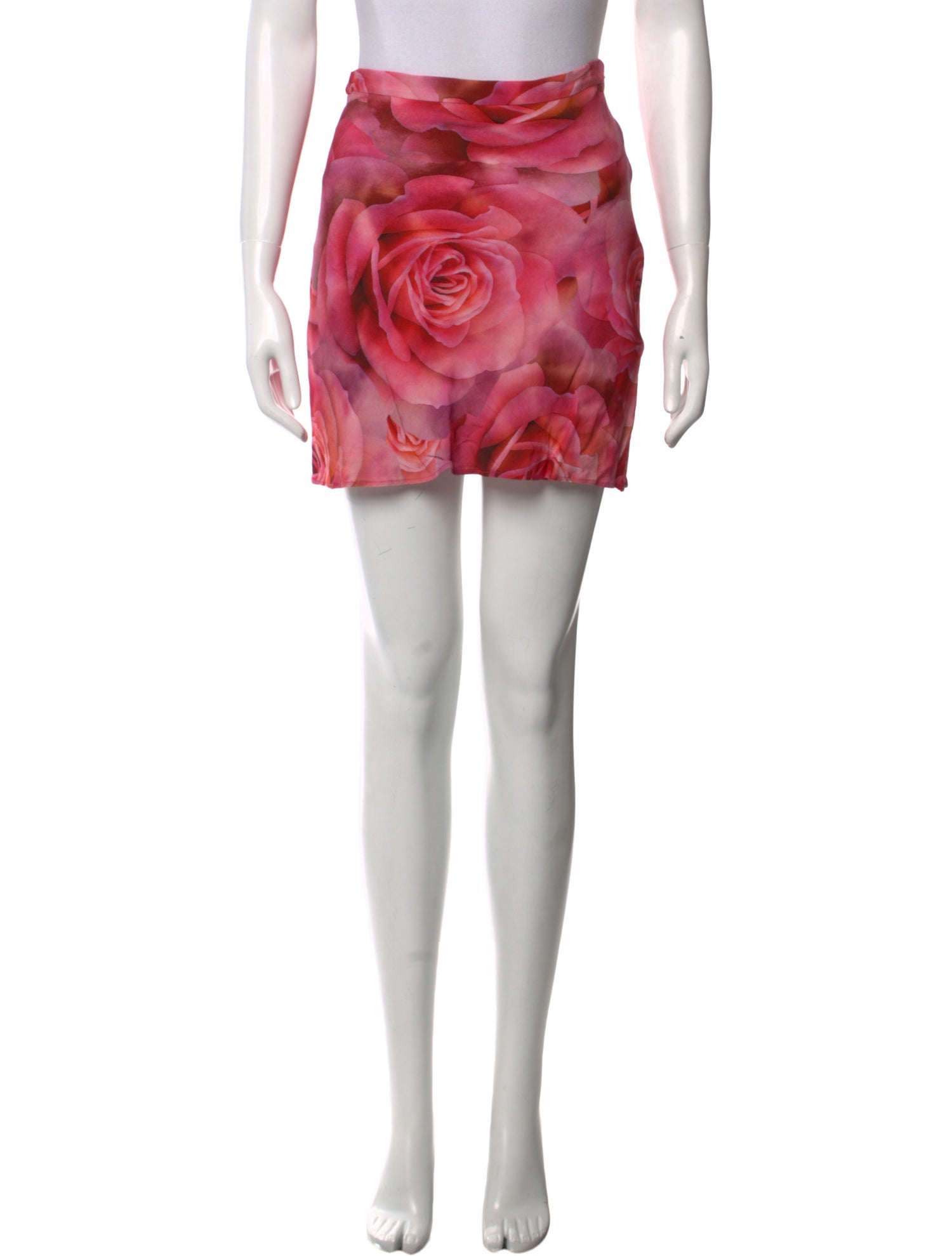 Rouje Floral Print Mini Skirt