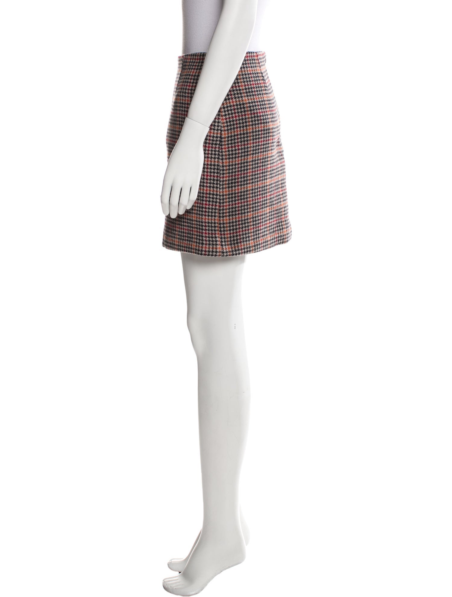 Rouje Wool Mini Skirt
