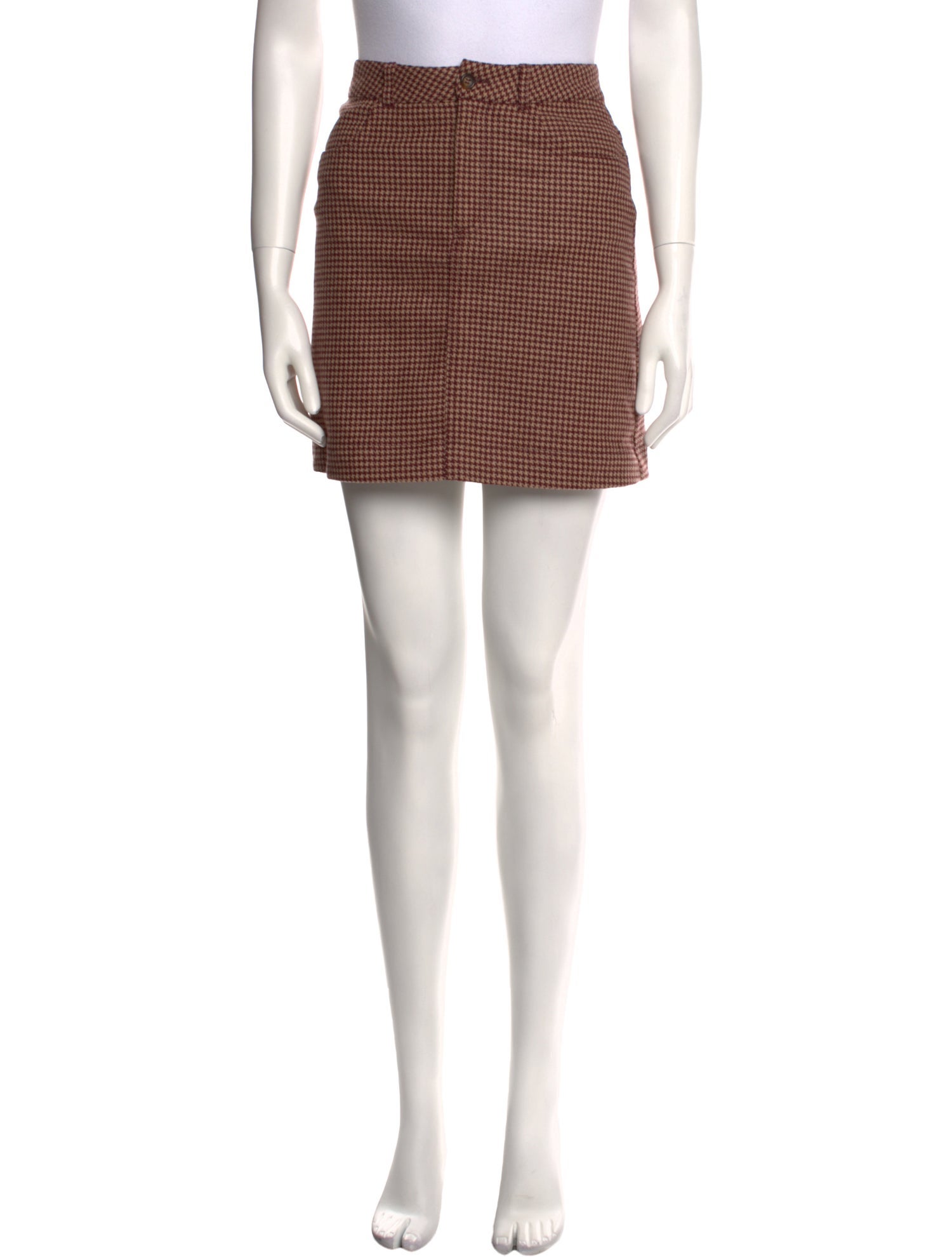Rouje Wool Mini Skirt