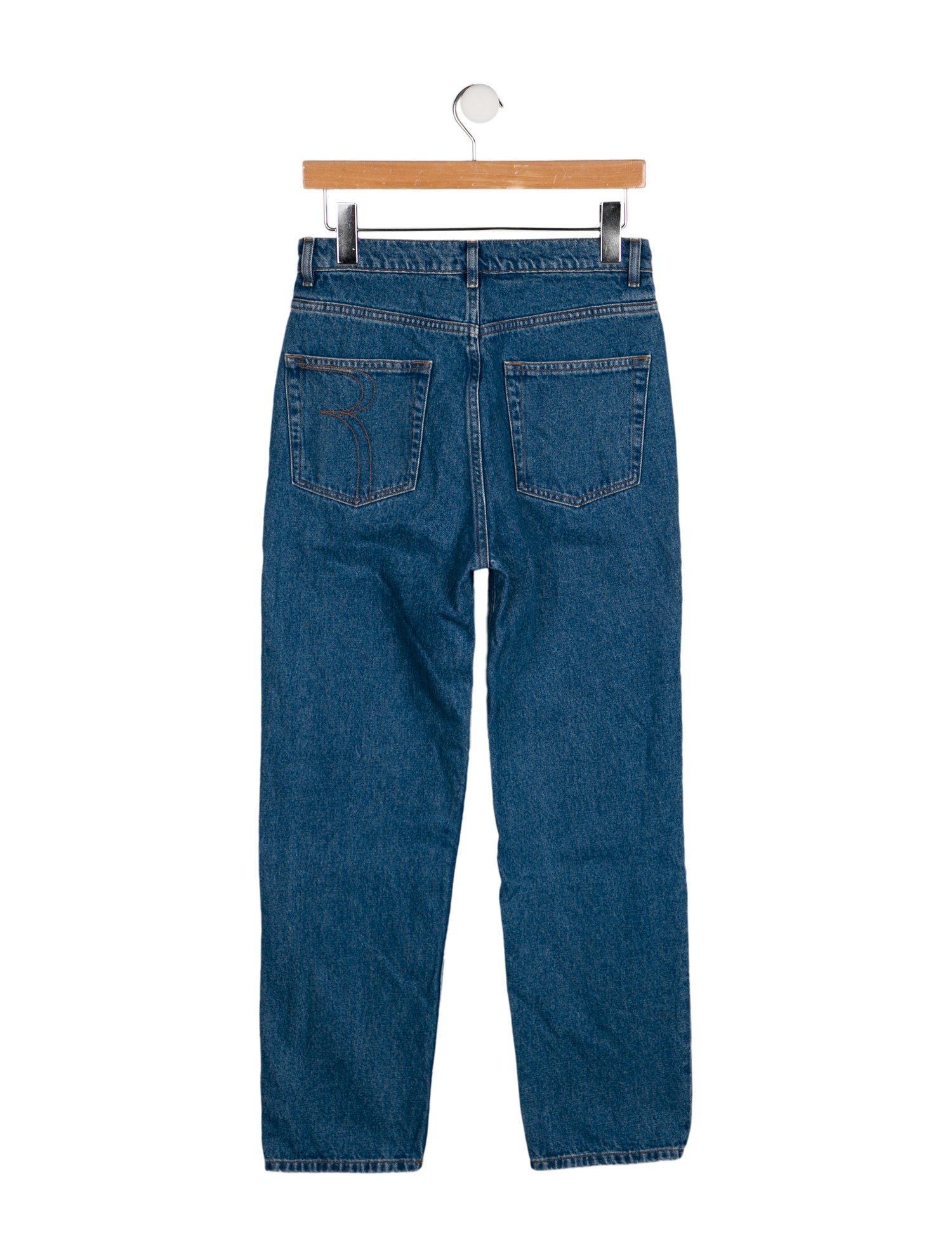 Rouje High-Rise Straight Leg Jeans